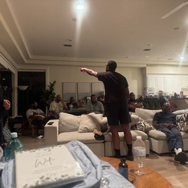 Teaching in the living room